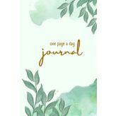 One Page A Day Journal
