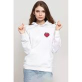 One Piece Anime Ope Ope Devil Fruit Beyaz Kadın 3İp Kapşonlu Sweatshirt
