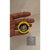 One Piece Hasır Şapka Luffy Anahtarlık