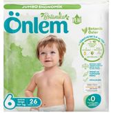 Önlem Botanika No:6 XLarge 26 Adet Bebek Bezi
