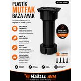 Online Masall Avm Baza Ayak 10CM Plastik Dolap,şifonyer,konsol,vestiyer,konsol ve Mutfak Dolabı
