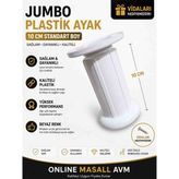 Online Masall Avm Jumbo Ayak 10CM Plastik Dolap,şifonyer, Komidin, Vestiyer, Konsol, Mutfak Dolabı