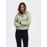 Only Bayan Kapüşonlu Mont 15373691 - Yeşil - S