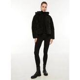 Only Bayan Puffer Kapüşonlu Mont 15318451 - Siyah