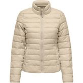 Only Bayan Şişme Mont 15304783 - Krem - XS
