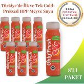 Only Fresh %100 Cold-Pressed Greyfurt Suyu 250ml X 8 Adet - 2 lt