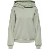 Only Kadın Kapüşonlu Basic Yeşil Sweatshirt - 15355809