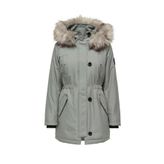 ONLY Kadın Oversize Kaban, Shadow NATURE FUR, M Beden