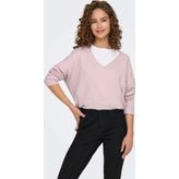 Only Kadın Oversize V Yaka Basic Kazak - 15340735