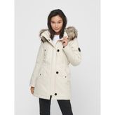 Only Kadın Parka Iris Fur Winter - Ekru