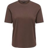 Only Kadın Regular Fit Bisiklet Yaka Pamuklu Basic Tişört Bracken