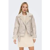 ONLY Onlagnete Faux Leather Bıker Kadın Mont