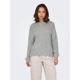 Only Onljackie Ls Pullover Kadın Kazak - Gri - XL