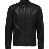Only & Sons Erkek Deri Ceket Siyah - XL