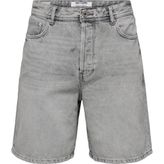 Only & Sons Erkek Onsfade Rahat Kalıp Jean Şort 22033157 Gri - M