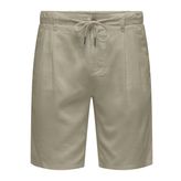 Only & Sons ONSLEO LINEN MIX 0048 SHORTS Şort Erkek