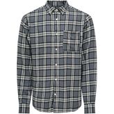 Only & Sons Onsral Ls Slım Check Shırt Gömlek - Black