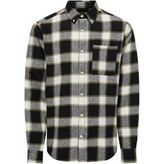 Only & Sons Onsral Ls Slım Check Shırt Gömlek - Kangaroo