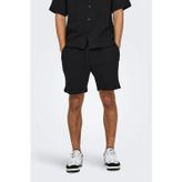 Only & Sons ONSTEL-PAS 0158 SHORTS Siyah Erkek Şort