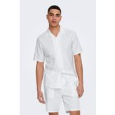Only&Sons Erkek Beyaz Gömlek S Beden ONSCAIDEN LIFE SS SOLID R Modeli