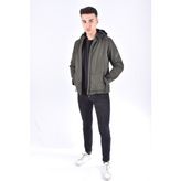 Onz 2117 Softjel Kapşonlu Mont/haki/s