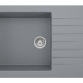 OPAL Um-45 Stone Grey Granit Eviye