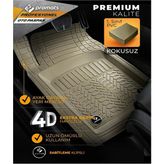 Opel Combo 2012-2018 4d Oto Paspas Profesyonel Bej
