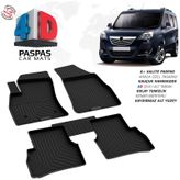 Opel Combo D 4d Araca Özel Havuzlu Kauçuk Paspas 2012-2018
