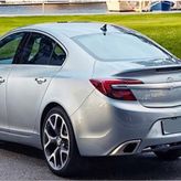 Opel İnsignia Boyalı Spoiler 2009+ Sonrası Modeller Pianoblack