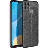 Oppo A15 Kılıf Auto Focus Kapak - Siyah