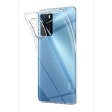 Oppo A16 Kılıf Lüx Şeffaf Silikon - Şeffaf