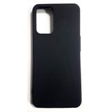Oppo A16 Ruber Case Yumuşak Slikon Kılıf Siyah