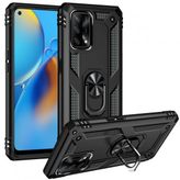 Oppo A74 4G Kilif Sofya Yuzuklu Standli Korumali Kilif