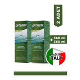 OPTIFRESH Lens Solüsyonu 360ml + 360ml 2 Adet