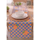 Orange Citrus Baskılı Runner 40X140 Cm