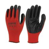 Orange Safety Starline E-43 Dalgalı Lateks Eldiven | Dalgalı Yüzey, Lateks Malzeme