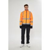 Orange Safety Turuncu Softshell Mont Reflektörlü