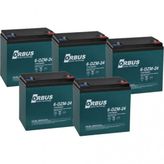 Orbus 12V 24AH 5 Li Takım Orjinal Elektrikli Bisiklet Aküsü