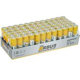Orbus KLRORB-LR06-4B 1.5V AA 60 Adet 4'lü Paket Alkalin Kalem Pil