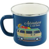 Orcamp Retro Emaye Kupa Bardak 330 Cc [Adventure]