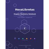 Organic Chemistry Notebook: Cornell Note Templates with Hexagonal Grid | 6 Color-Coded Sections | Periodic Table, Functional Groups & Reaction Mechanism Reference Pages | Large 8.5 x 11