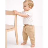 Organickid Basic Bebek Bej Eşofman Altı - 12 - 18 Ay