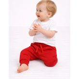 Organickid Basic Bebek Kırmızı Eşofman Altı - 6 - 9 Ay