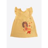 Organik Little Marmaid Elbise Sarı
