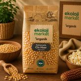 Organik Patlatmalık Cin Mısır 750 Gr.