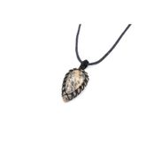 Örgülü Doğal Jasper 002 Kolye Ucu