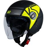 Origine Alpha V5 Açık Motosiklet Kaskı - Siyah