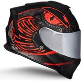 Origine Dinamo Fighter Mat Siyah-Antrasit-Kırmızı Kask