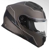 Origine Siyah Logic Linear Çene Açılır Kask Motosiklet İçin Konforlu ve Güvenli Kullanım