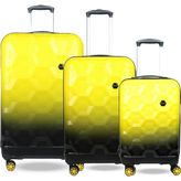 Orion 3'lü Set Valiz Orion Abs - Siyah - Sarı